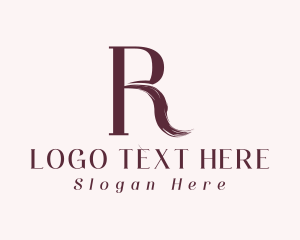 Fashion Boutique Letter R  Logo