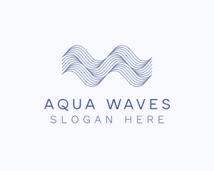 Waves - Water Ocean Waves logo design