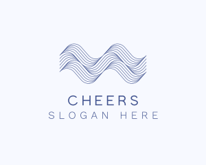 H2o - Water Ocean Waves logo design