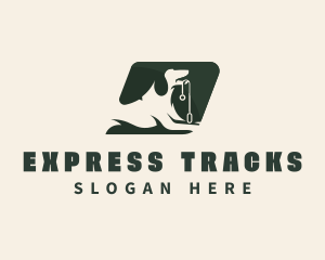 Dog Training Leash logo design