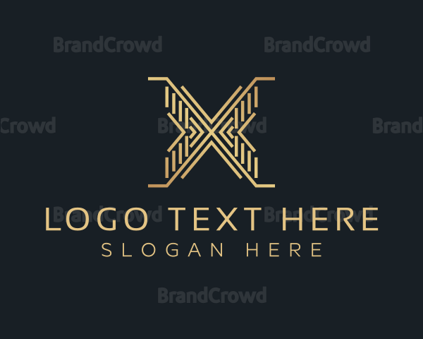 Luxury Premium Firm Letter X Logo