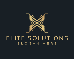 Premium - Luxury Premium Firm Letter X logo design