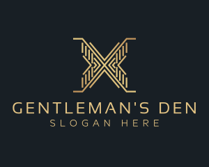 Luxury Premium Firm Letter X logo design