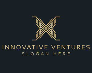 Entrepreneur - Luxury Premium Firm Letter X logo design