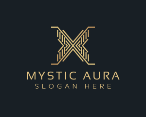 Luxury Premium Firm Letter X logo design