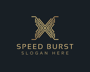 Luxury Premium Firm Letter X logo design