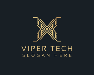 Luxury Premium Firm Letter X logo design