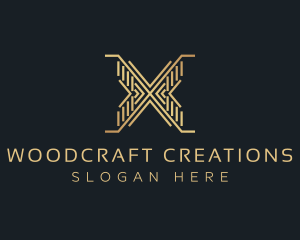 Luxury Premium Firm Letter X logo design