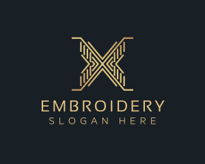 Luxury Premium Firm Letter X logo design