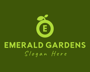 Organic Seedling Plant logo design