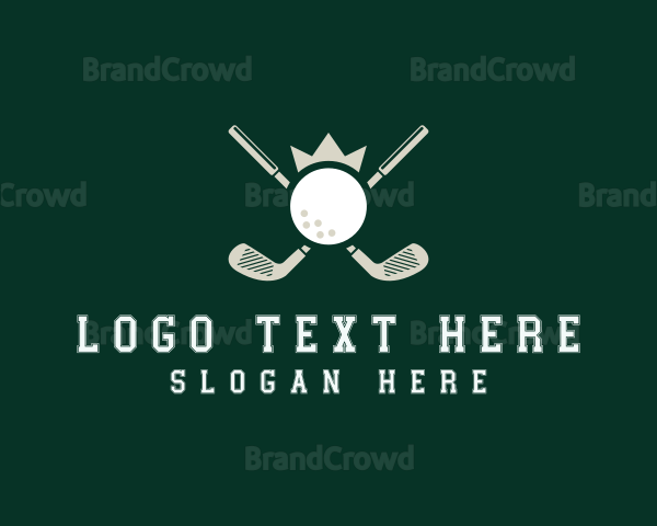 Golf Club Crown Logo