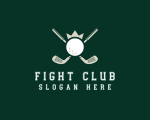 Golf Club Crown logo design