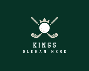 Golf Club Crown logo design