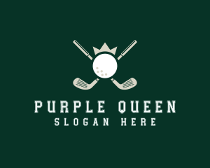 Golf Club Crown logo design