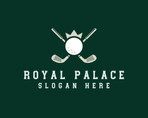 Golf Club Crown logo design