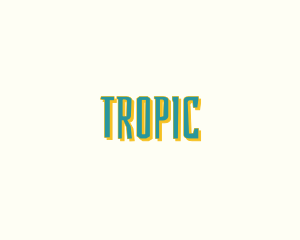 Tropical Island Surf logo design