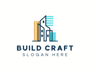 City Building Structure logo design