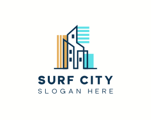 City Building Structure logo design