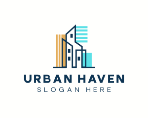 City Building Structure logo design