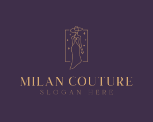 Boutique Fashion Designer logo design