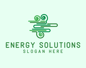 Air Natural Energy logo design