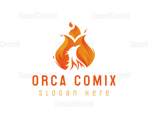 Phoenix Fire Heat Logo