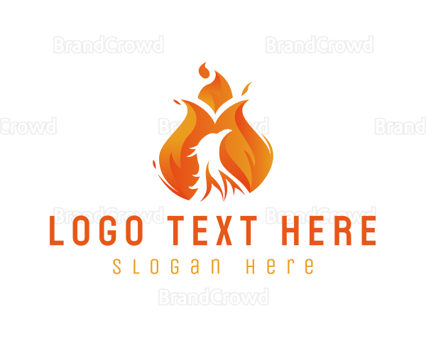 Phoenix Fire Heat Logo