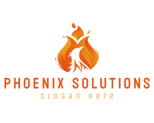 Phoenix - Phoenix Fire Heat logo design