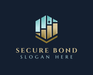 Bond - Statistics Finance Graph logo design