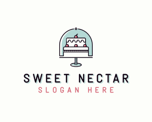 Cake Bakery Dessert logo design