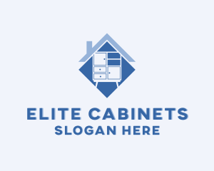Cabinet - House Cabinet Furniture logo design