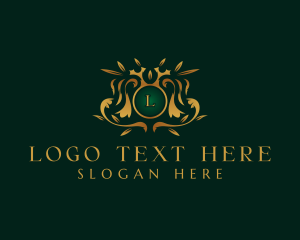 Deluxe - Luxury Royal Ornament logo design