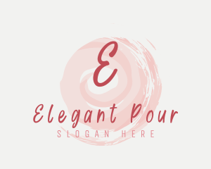 Feminine Watercolor Fashion logo design