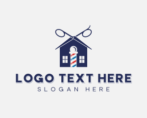 Grooming - Shears Barbershop Haircut logo design