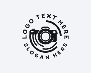 Video Camera - Digital Camera Lens logo design