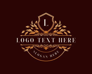 Luxury Botanical Leaf Logo