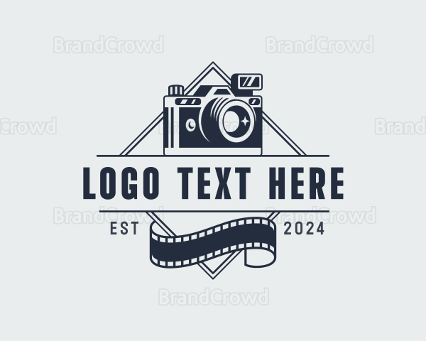 Film Camera Photography Logo