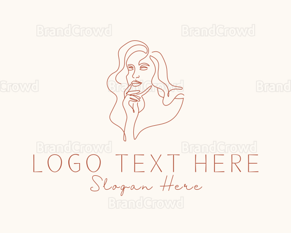 Beauty Woman Face Logo