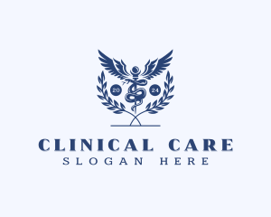 Pharmacy Clinic Wellness logo design