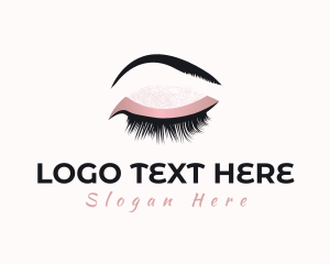 Eyebrow - Beauty Eyebrow Lashes logo design