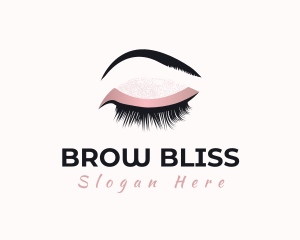 Eyebrow - Beauty Eyebrow Lashes logo design