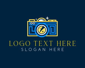 Vlogger - Artistic Multimedia Photography logo design