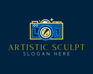 Artistic Multimedia Photography logo design