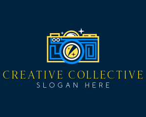 Artistic Multimedia Photography logo design