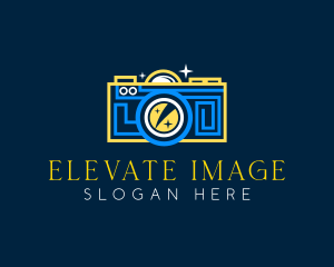 Artistic Multimedia Photography logo design