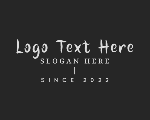 Store - Handwritten Line Clothing logo design