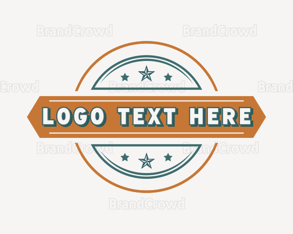 Retro Generic Star Logo