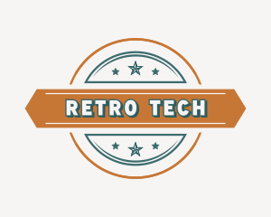 Retro Generic Star logo design