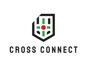 Cross - Modern Cross Shield logo design