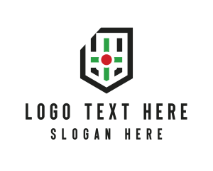 Badge - Cross Target Range logo design